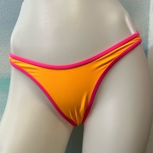 NWT Wild Fable Orange and Pink Extra Cheeky Bikini Bottoms